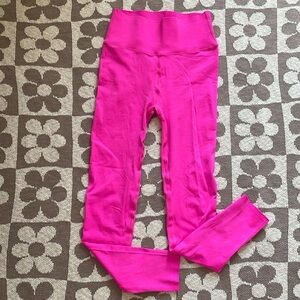 Fabletics SculptKnit Hot Pink Leggings